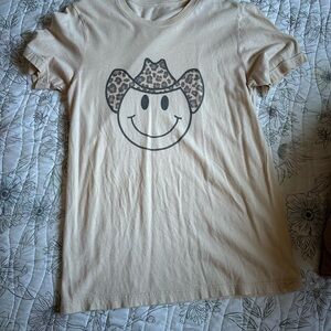Cowboy Smiley Face T-Shirt